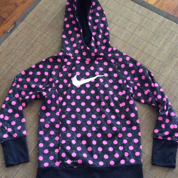 Nike Other - Nike Therma Fit Polka Dot Pullover Hoodie